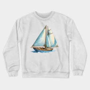 Sailboat Crewneck Sweatshirt